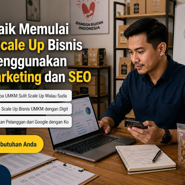 Cara Terbaik Memulai Strategi Scale Up Bisnis UMKM Menggunakan Digital Marketing dan SEO