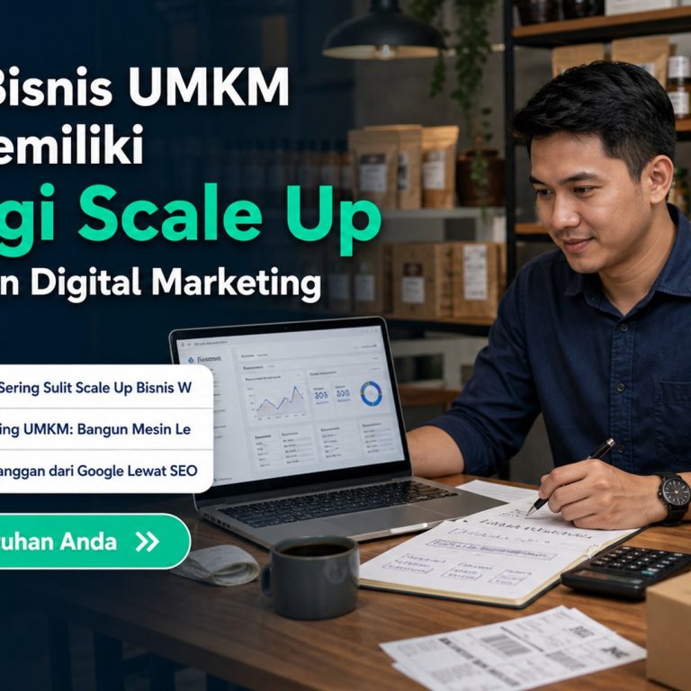 Kenapa Bisnis UMKM Harus Memiliki Strategi Scale Up Menggunakan Digital Marketing dan SEO?