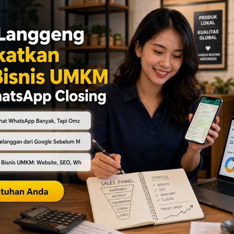 Rahasia Langgeng Meningkatkan Omzet Bisnis UMKM dengan WhatsApp Closing