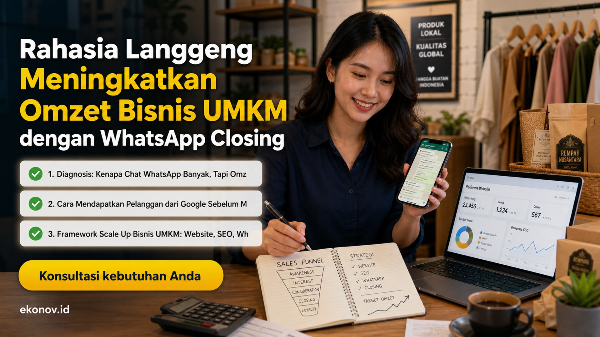 cara mendapatkan pelanggan dari google - Rahasia Langgeng Meningkatkan Omzet Bisnis UMKM dengan WhatsApp Closing