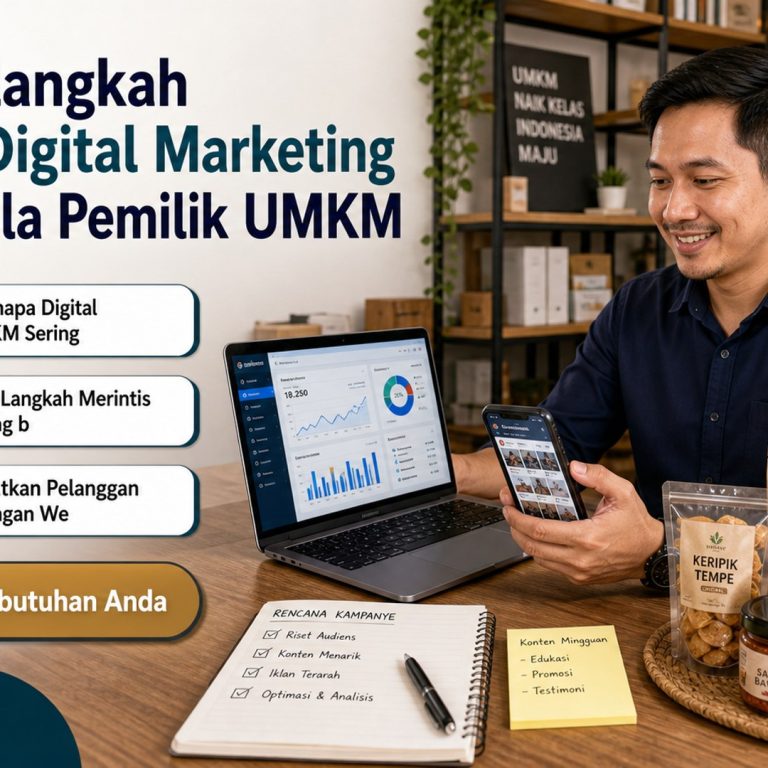 Langkah-langkah Merintis Digital Marketing bagi Pemula Pemilik UMKM