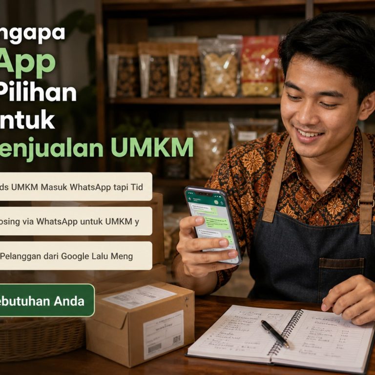 Alasan Mengapa WhatsApp Menjadi Pilihan Terbaik untuk Closing Penjualan UMKM