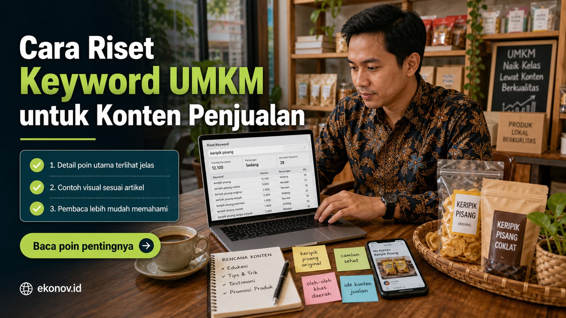 Ilustrasi cara mendapatkan pelanggan dari google - Cara Riset Keyword UMKM untuk Konten Penjualan