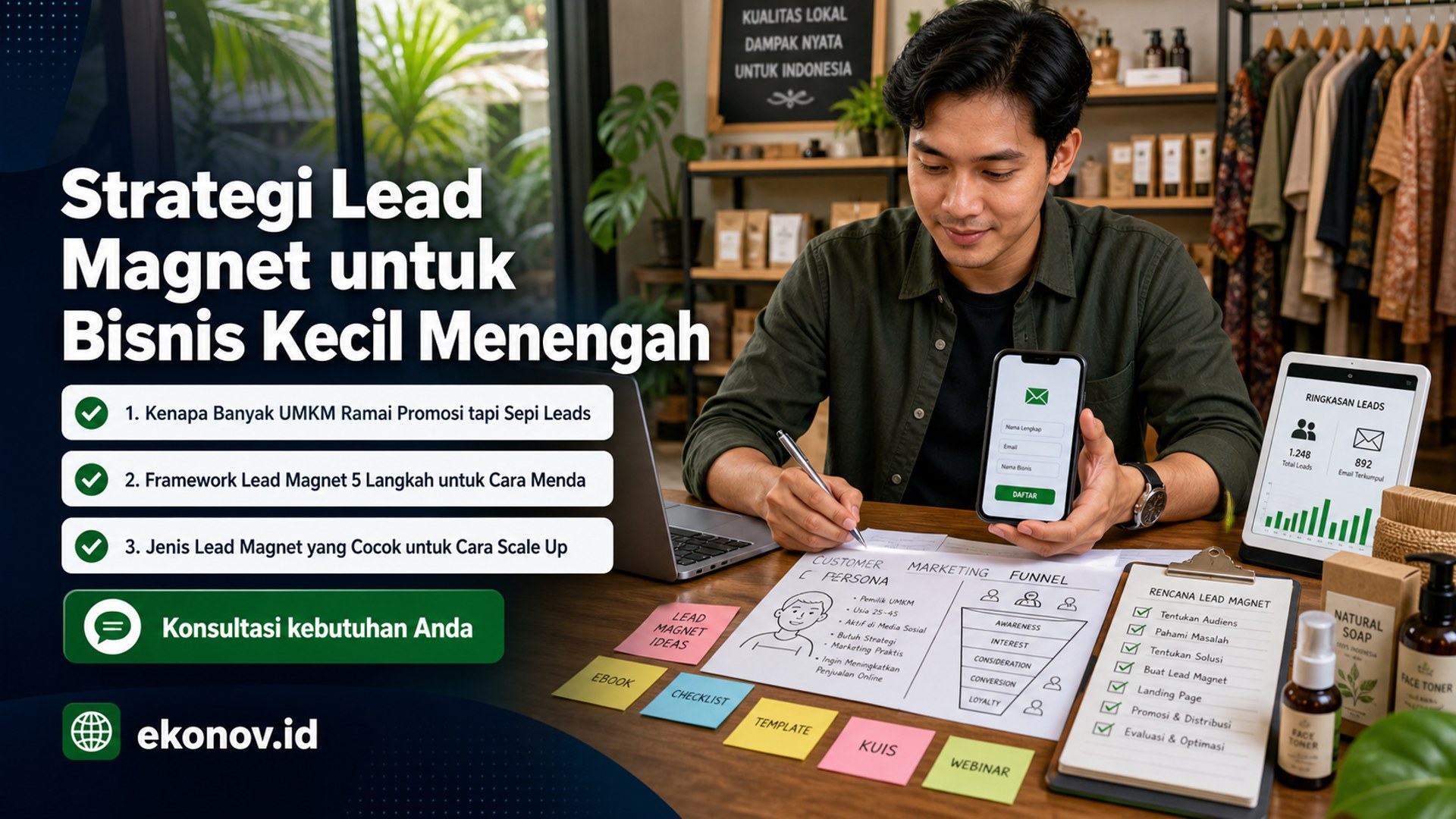 cara mendapatkan pelanggan dari google - Strategi Lead Magnet untuk Bisnis Kecil Menengah