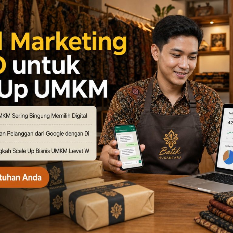 Digital Marketing vs SEO untuk Scale Up UMKM