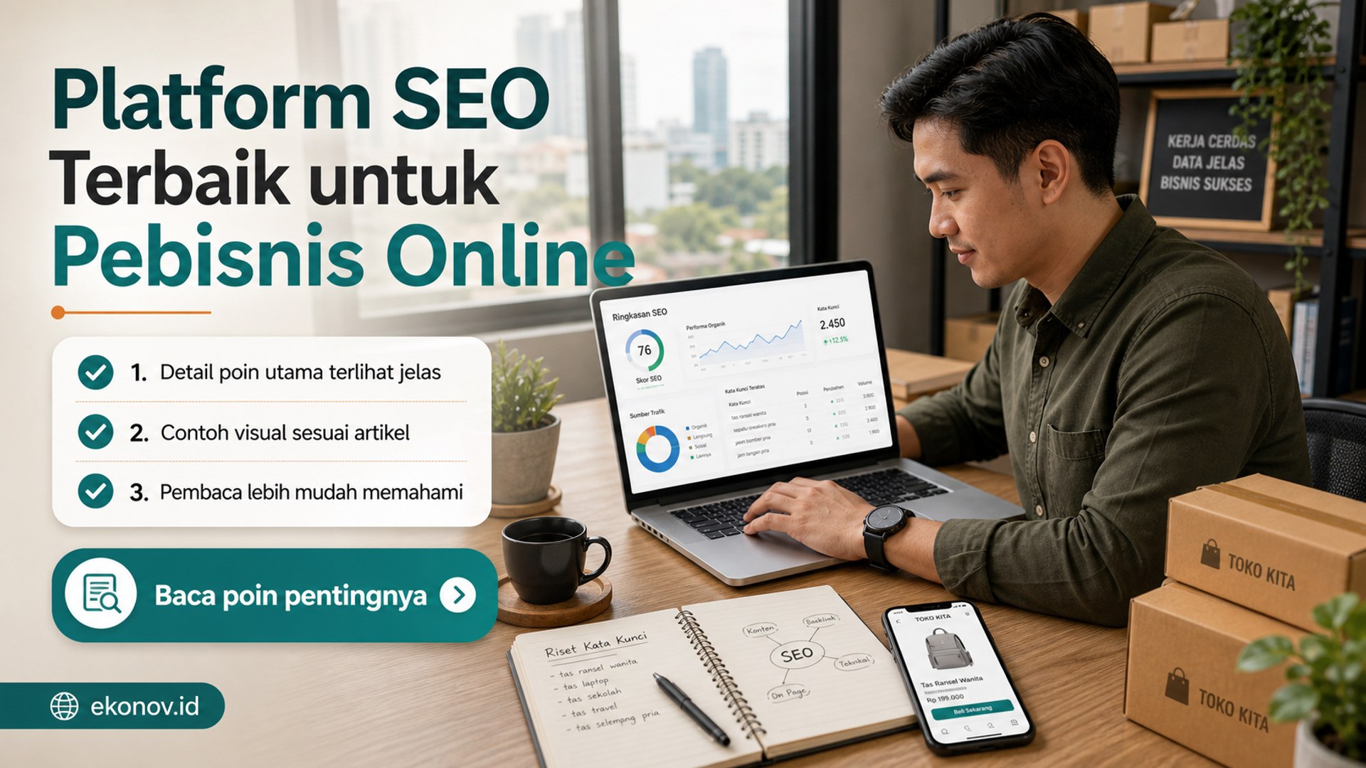 Ilustrasi cara mendapatkan pelanggan dari google - Platform SEO Terbaik untuk Pebisnis Online