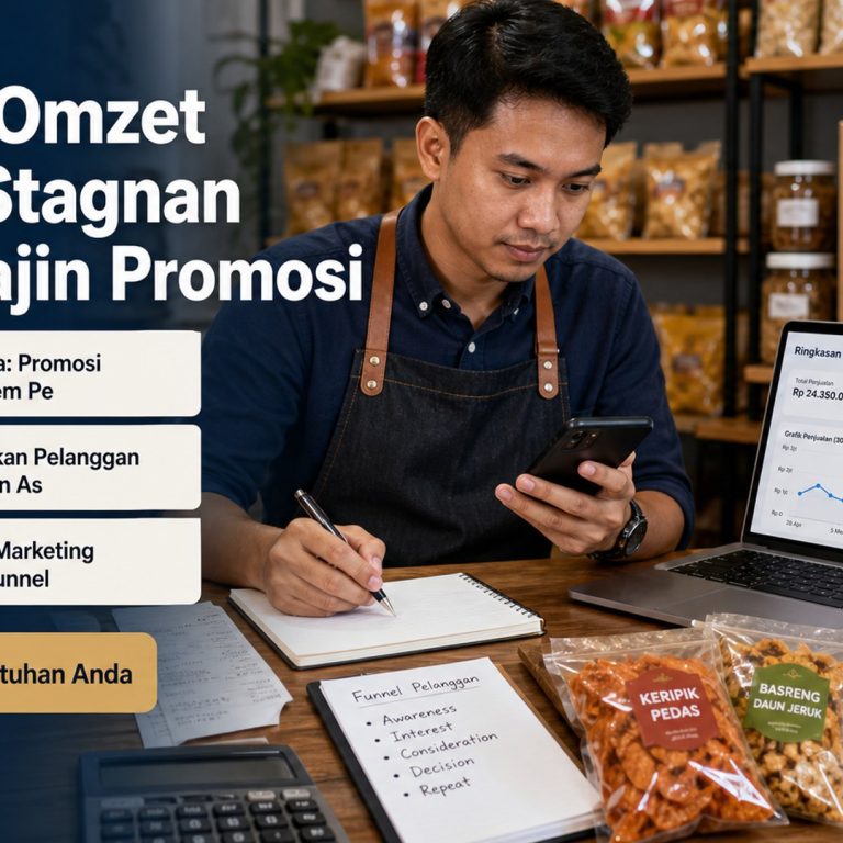 Kenapa Omzet UMKM Stagnan Meski Rajin Promosi