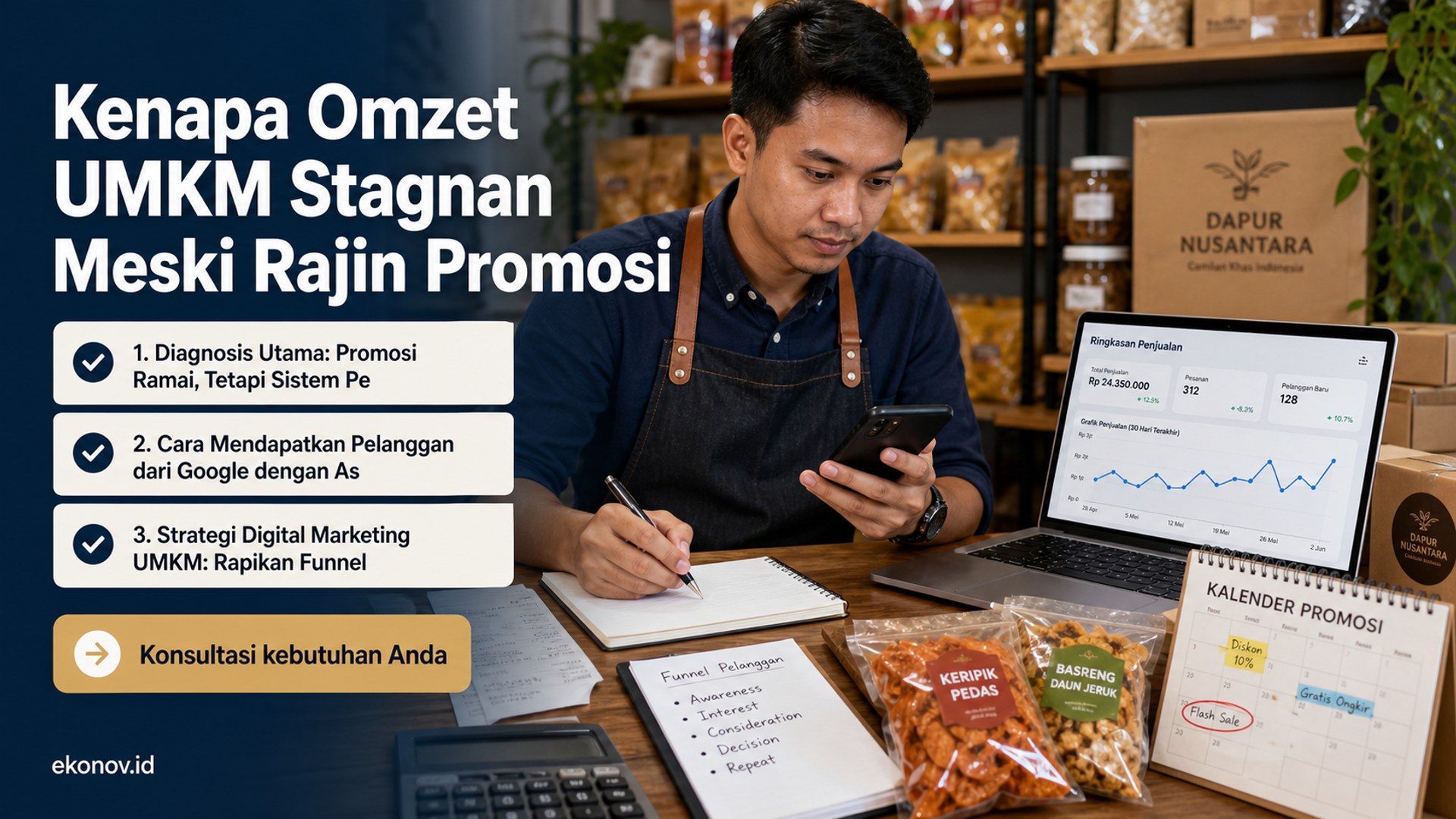 cara mendapatkan pelanggan dari google - Kenapa Omzet UMKM Stagnan Meski Rajin Promosi