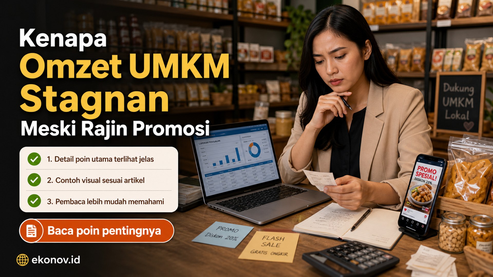 Ilustrasi cara mendapatkan pelanggan dari google - Kenapa Omzet UMKM Stagnan Meski Rajin Promosi