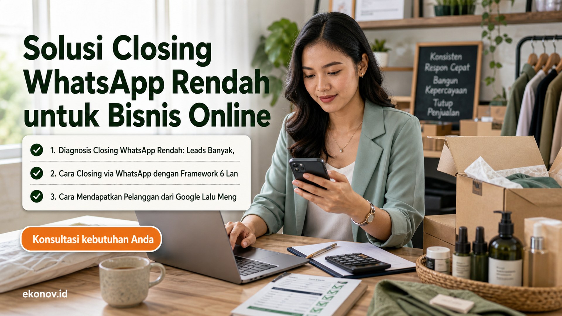cara mendapatkan pelanggan dari google - Solusi Closing WhatsApp Rendah untuk Bisnis Online
