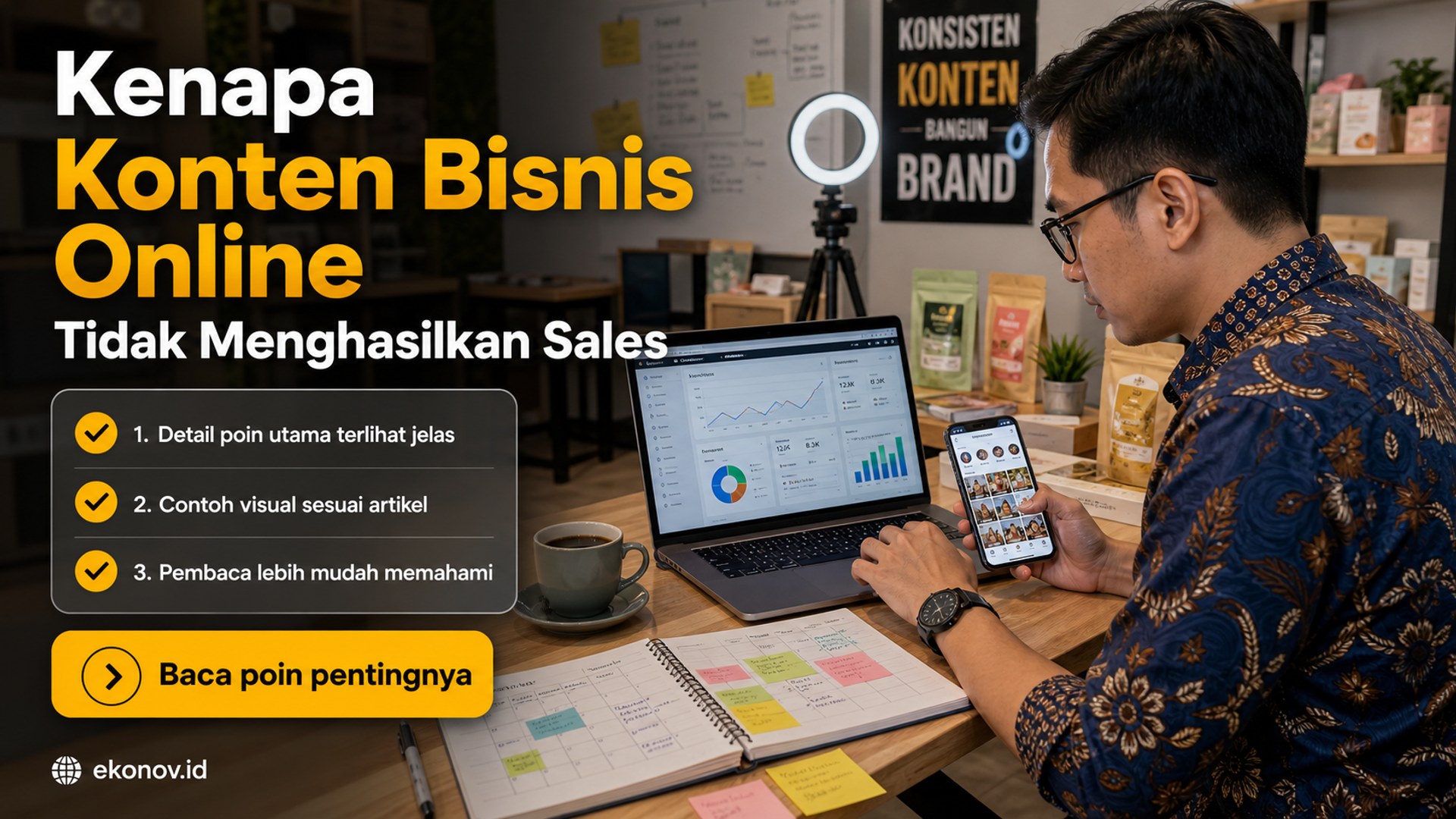 Ilustrasi cara mendapatkan pelanggan dari google - Kenapa Konten Bisnis Online Tidak Menghasilkan Sales