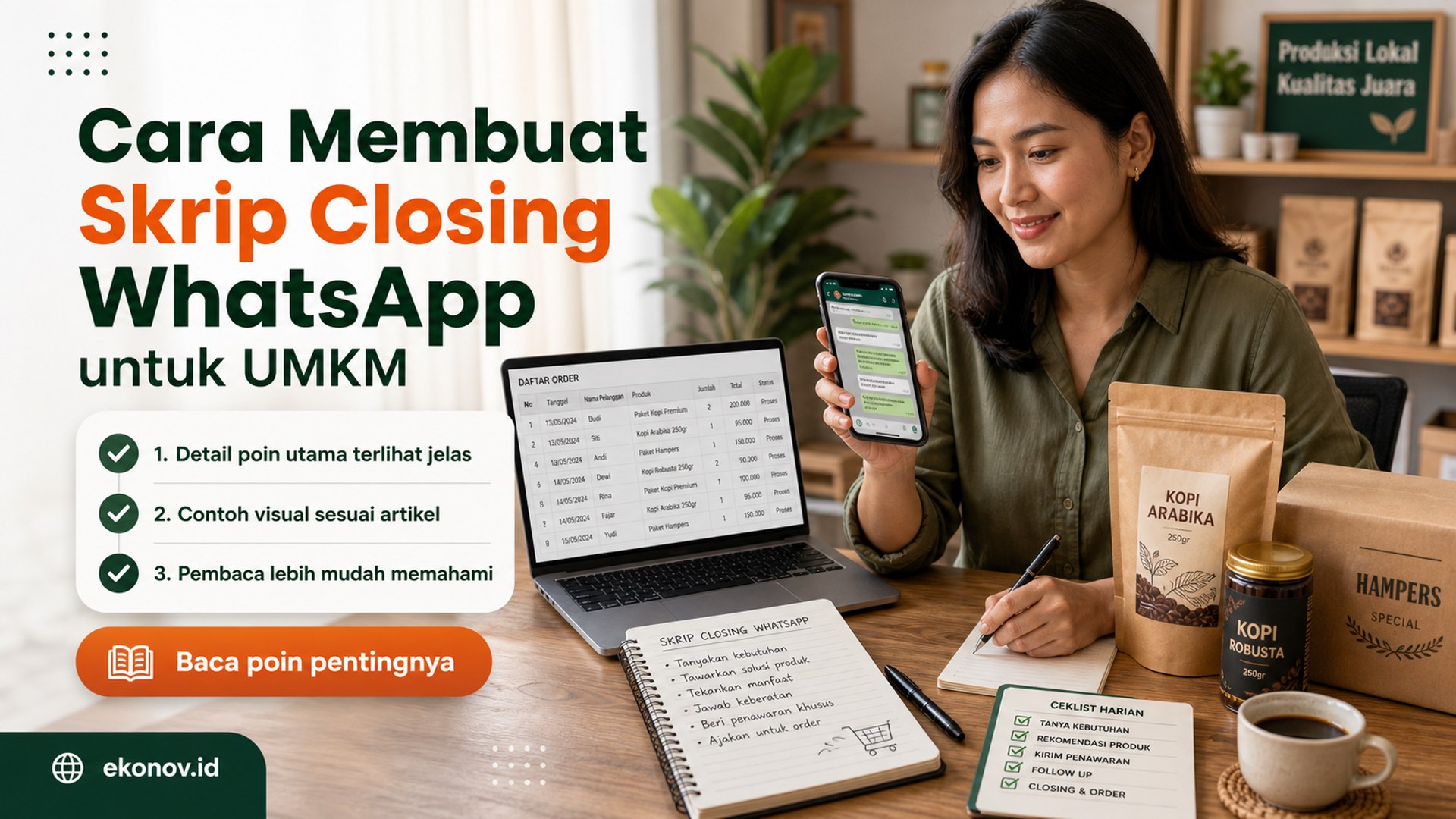 Ilustrasi cara mendapatkan pelanggan dari google - Cara Membuat Skrip Closing WhatsApp untuk UMKM