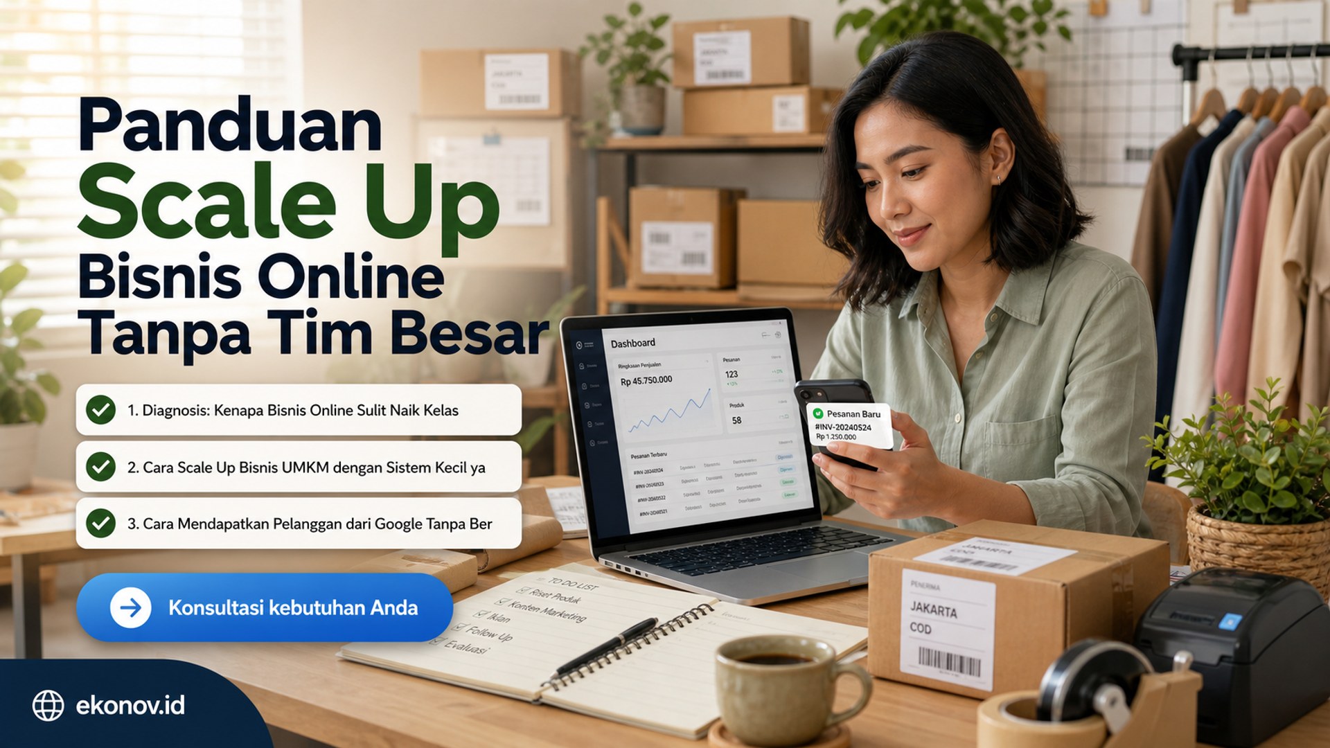 cara mendapatkan pelanggan dari google - Panduan Scale Up Bisnis Online Tanpa Tim Besar