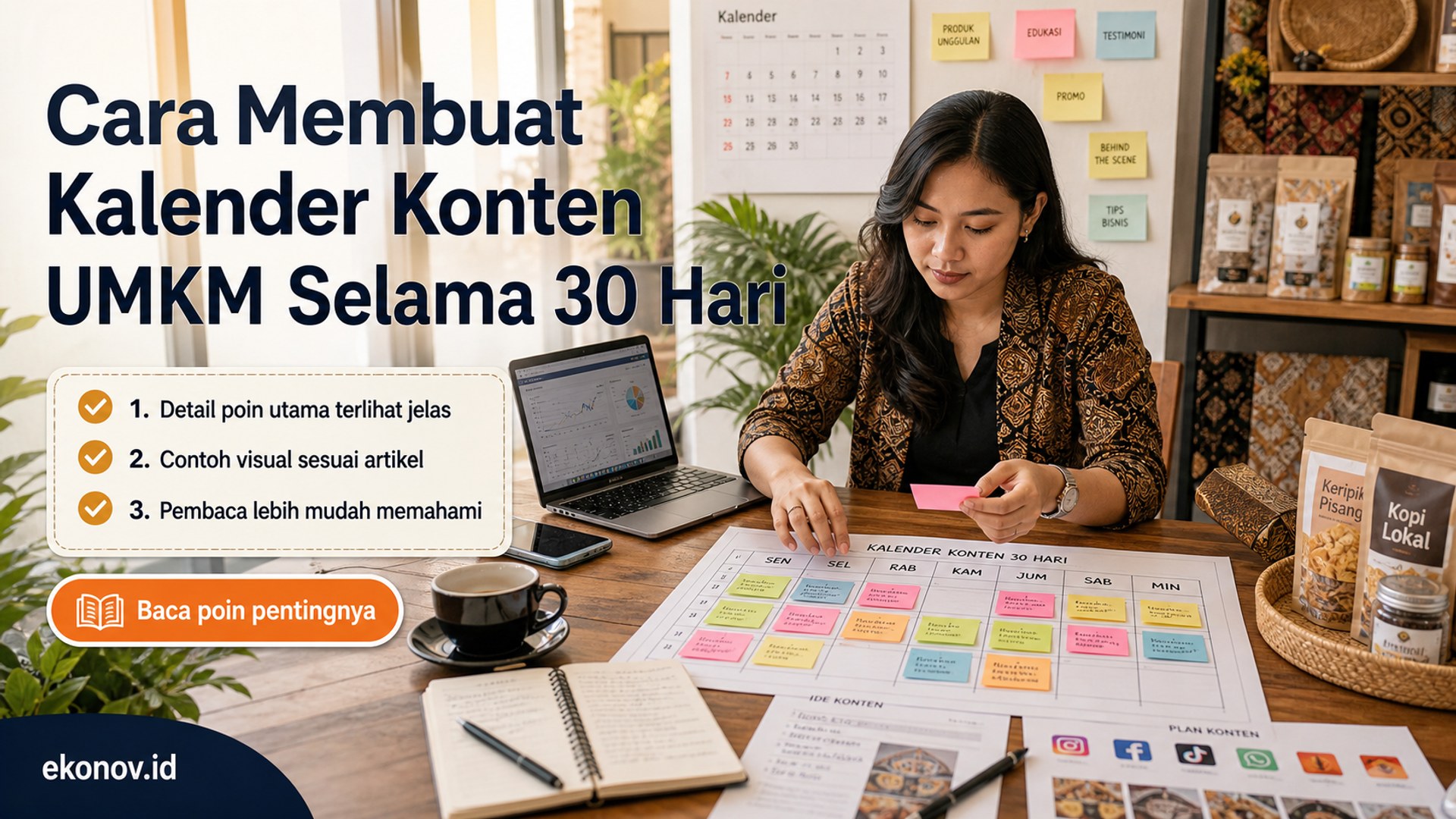 Ilustrasi cara mendapatkan pelanggan dari google - Cara Membuat Kalender Konten UMKM Selama 30 Hari