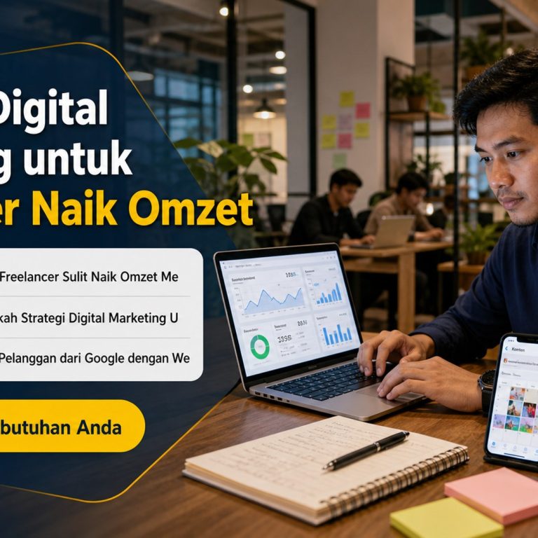 Strategi Digital Marketing untuk Freelancer Naik Omzet
