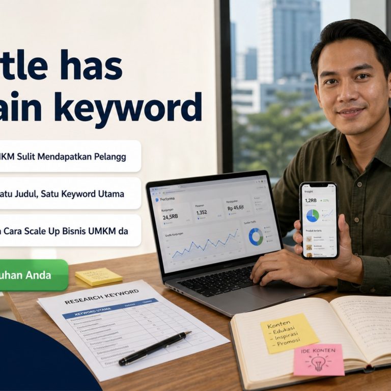 Each title has one main keyword