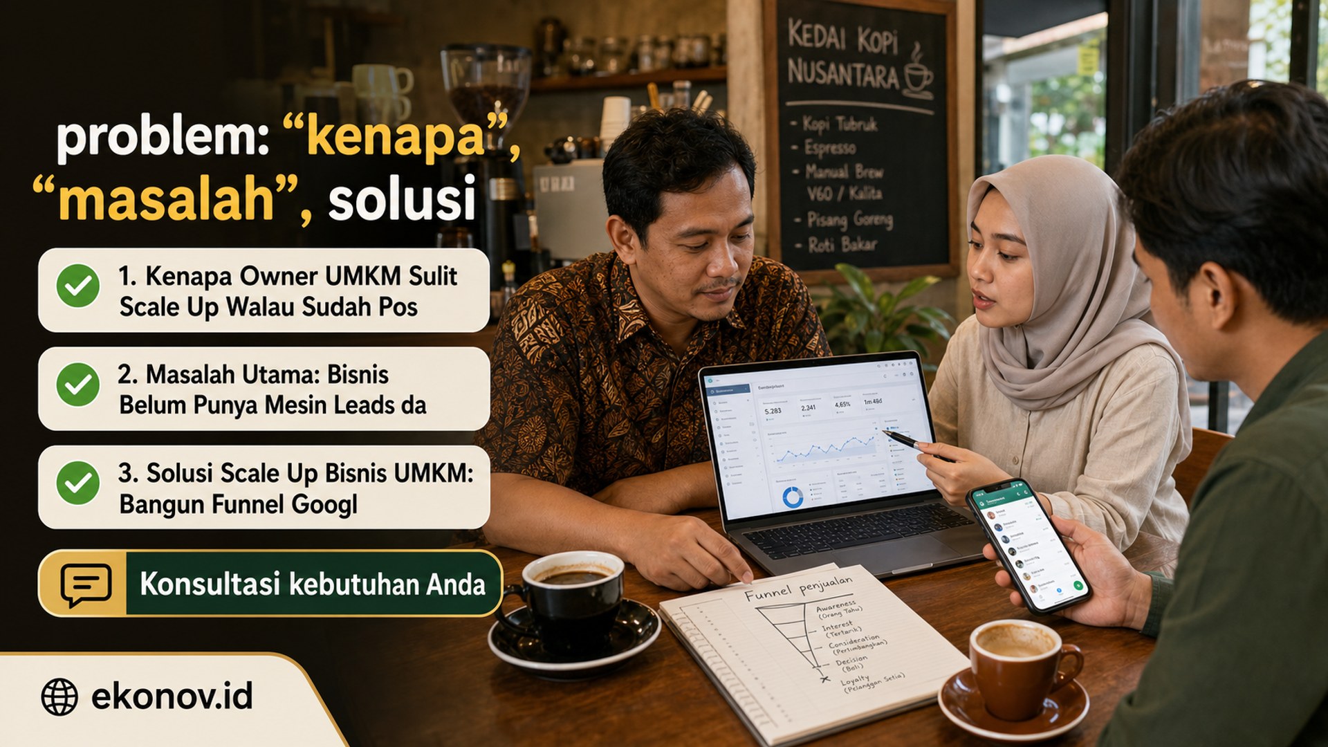 cara mendapatkan pelanggan dari google - problem: 