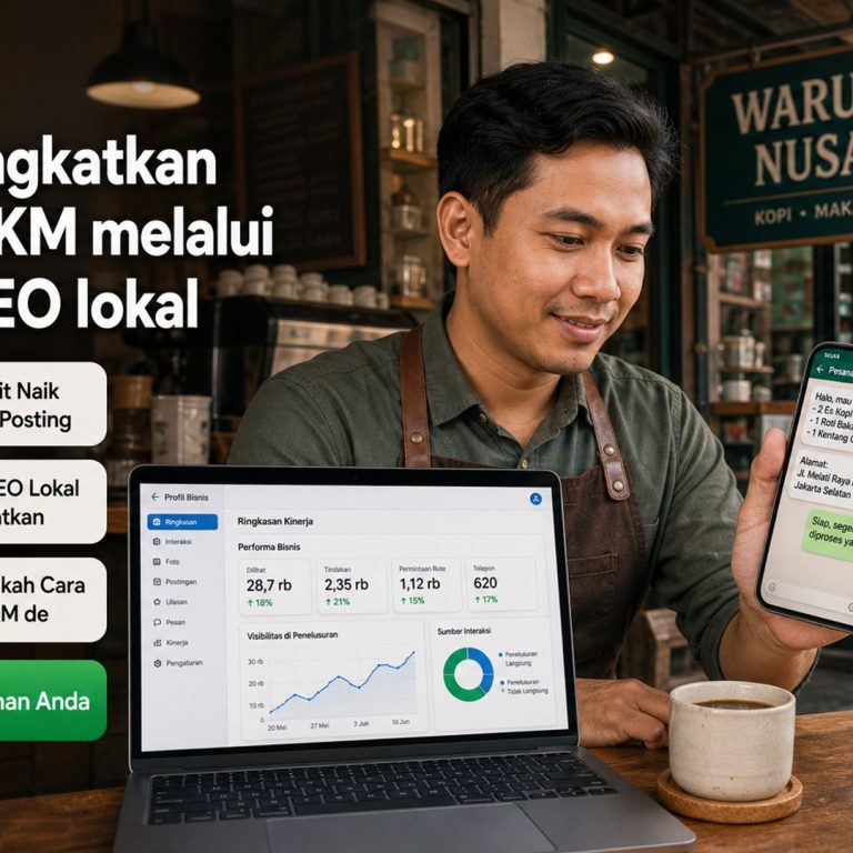 Title 2: "Tips meningkatkan omzet UMKM melalui strategi SEO lokal