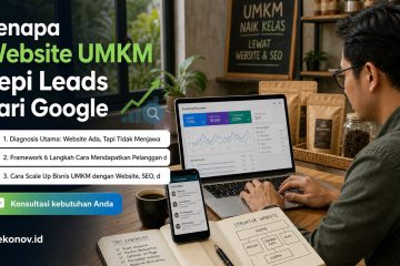 cara mendapatkan pelanggan dari google - Kenapa Website UMKM Sepi Leads dari Google