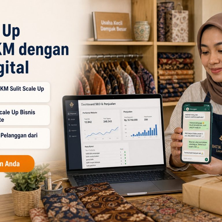 Cara Scale Up Bisnis UMKM dengan Sistem Digital