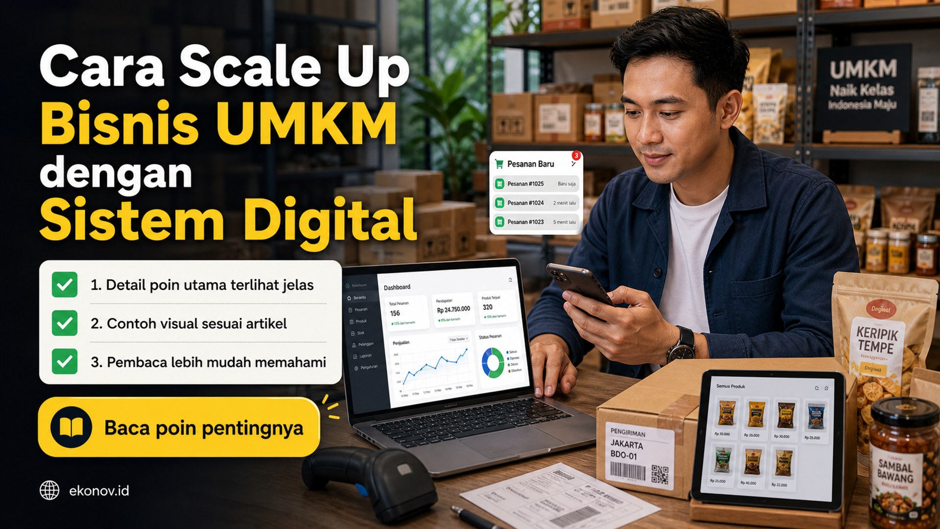 Ilustrasi cara mendapatkan pelanggan dari google - Cara Scale Up Bisnis UMKM dengan Sistem Digital
