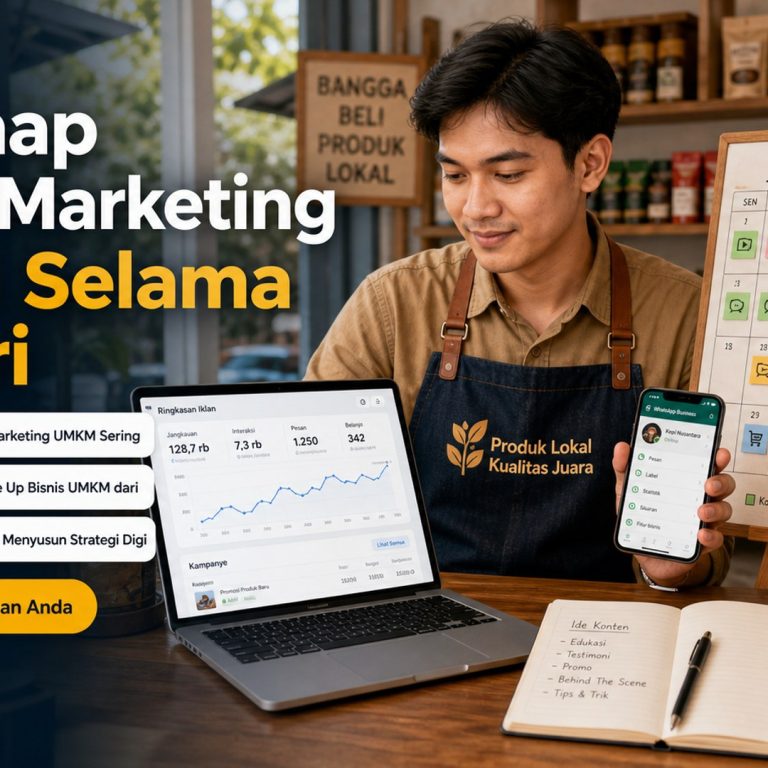 Roadmap Digital Marketing UMKM Selama 30 Hari