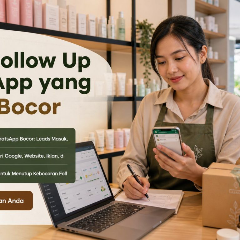 Solusi Follow Up WhatsApp yang Sering Bocor
