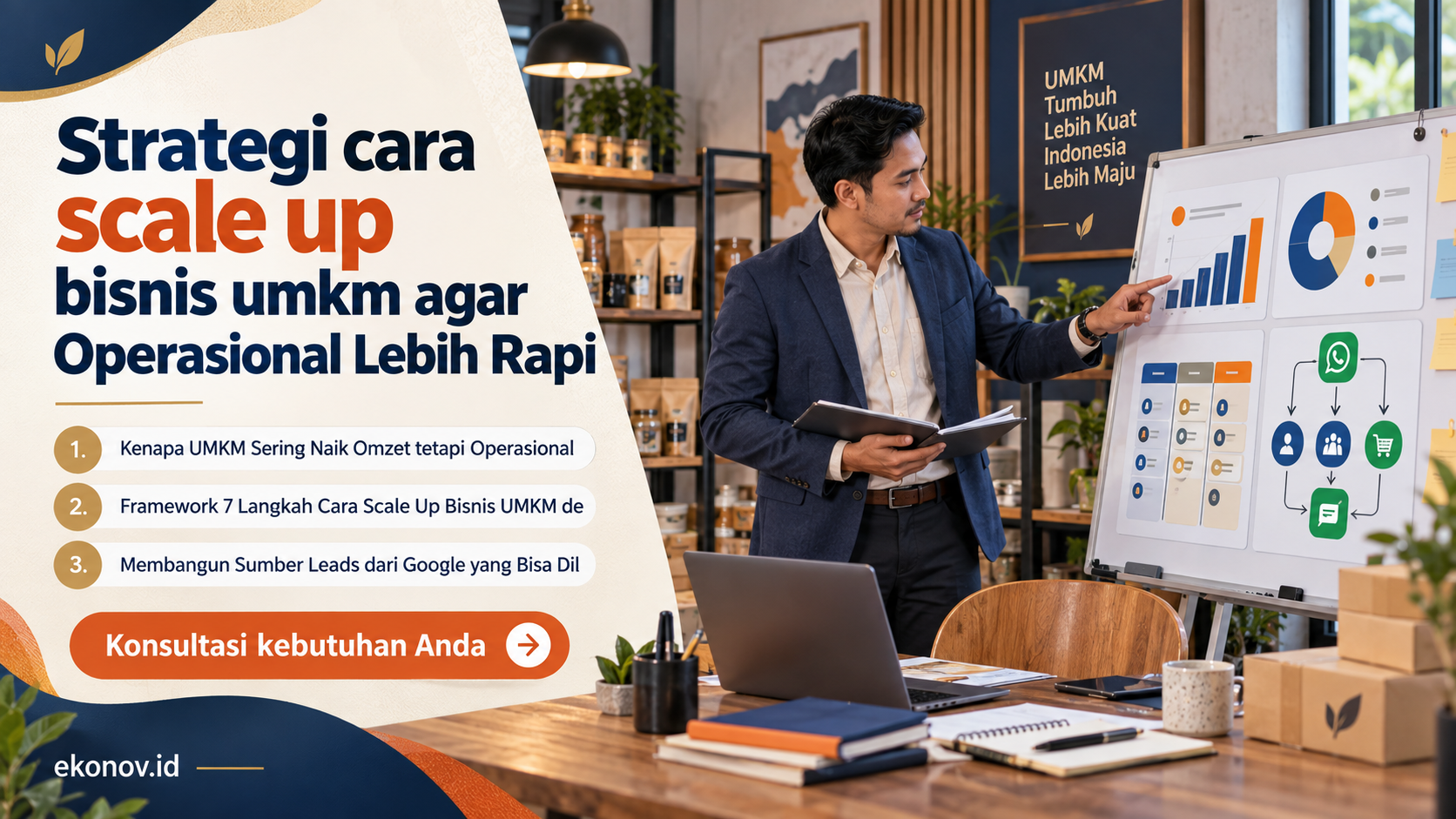 cara mendapatkan pelanggan dari google - Strategi cara scale up bisnis umkm agar Operasional Lebih Rapi