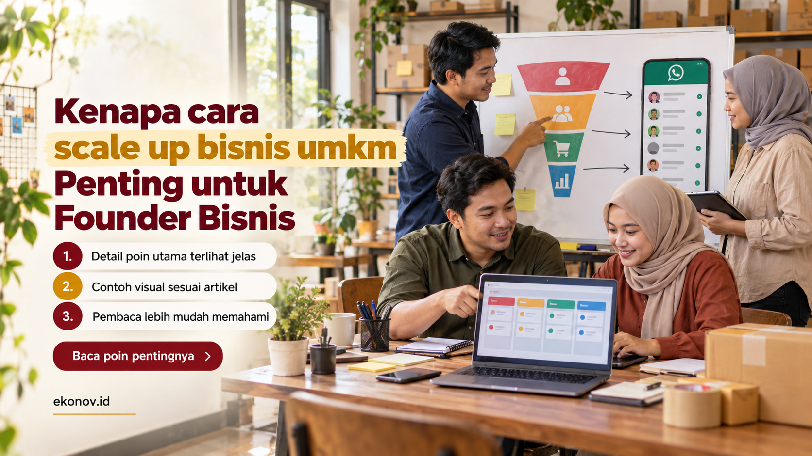 Ilustrasi cara mendapatkan pelanggan dari google - Kenapa cara scale up bisnis umkm Penting untuk Founder Bisnis