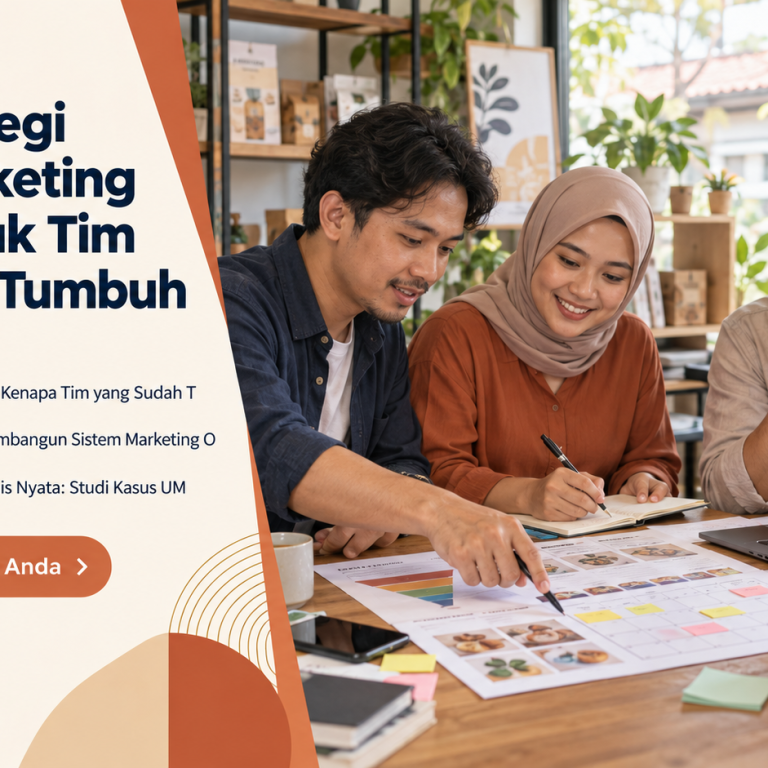 Solusi strategi digital marketing umkm untuk Tim yang Mulai Tumbuh