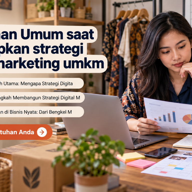 Kesalahan Umum saat Menerapkan strategi digital marketing umkm