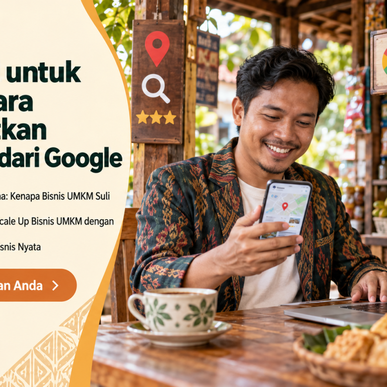 SEO Lokal untuk UMKM: Cara Mendapatkan Pelanggan dari Google