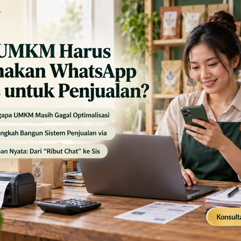 Kenapa UMKM Harus Menggunakan WhatsApp Business untuk Penjualan?
