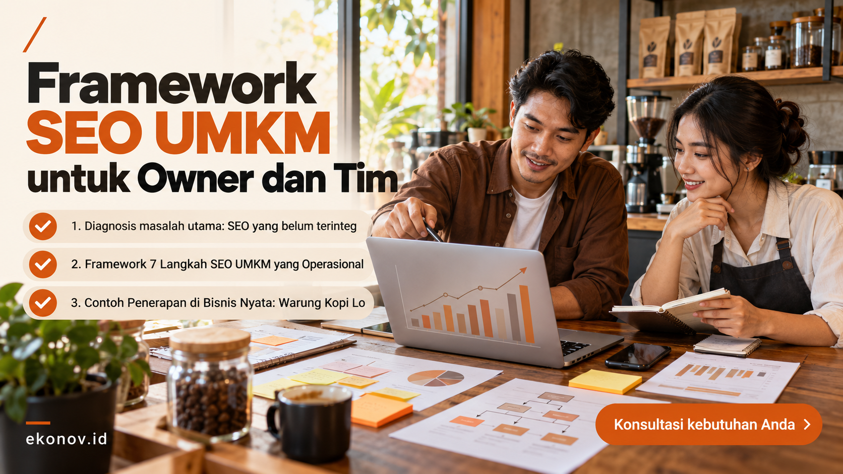 cara mendapatkan pelanggan dari google - Framework SEO UMKM untuk Owner dan Tim