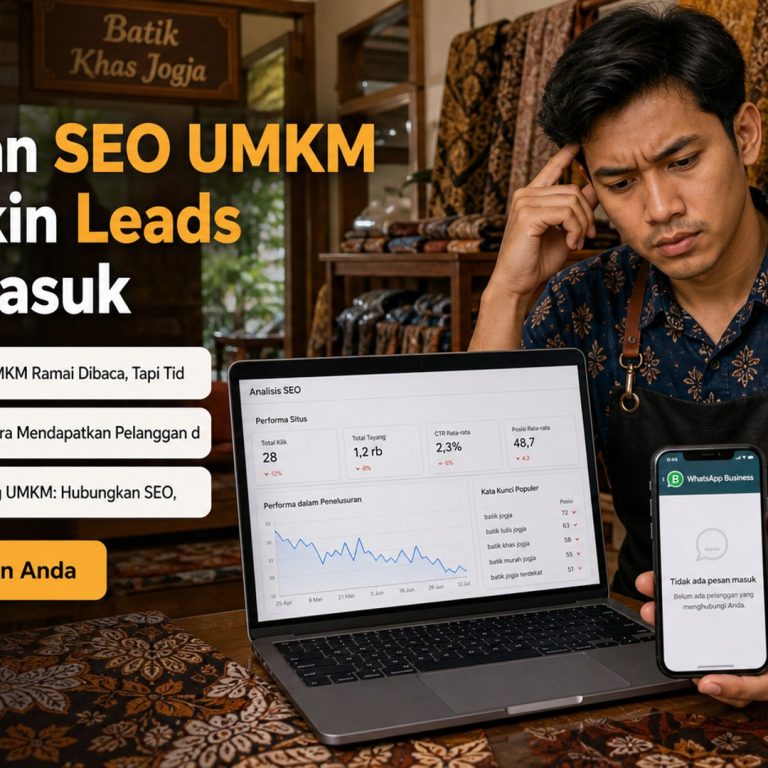 Kesalahan SEO UMKM yang Bikin Leads Tidak Masuk