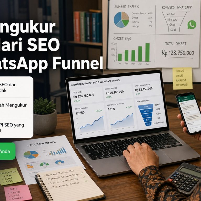 Cara Mengukur Omzet dari SEO dan WhatsApp Funnel
