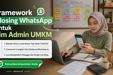 cara mendapatkan pelanggan dari google - Framework Closing WhatsApp untuk Tim Admin UMKM