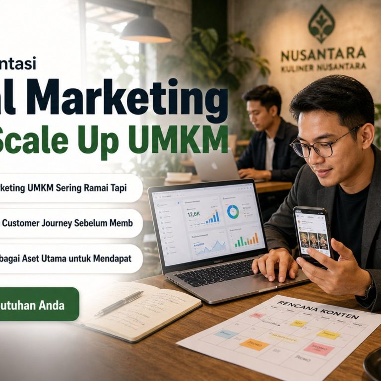 Cara Implementasi Digital Marketing untuk Scale Up UMKM