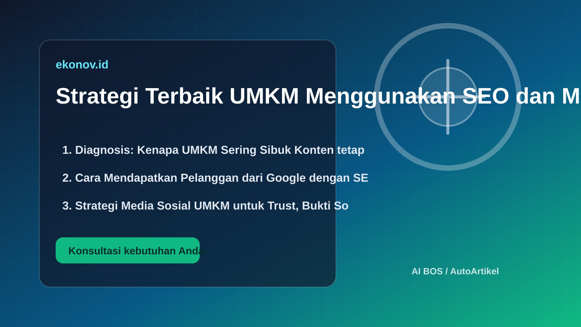 cara mendapatkan pelanggan dari google - Strategi Terbaik UMKM Menggunakan SEO dan Media Sosial