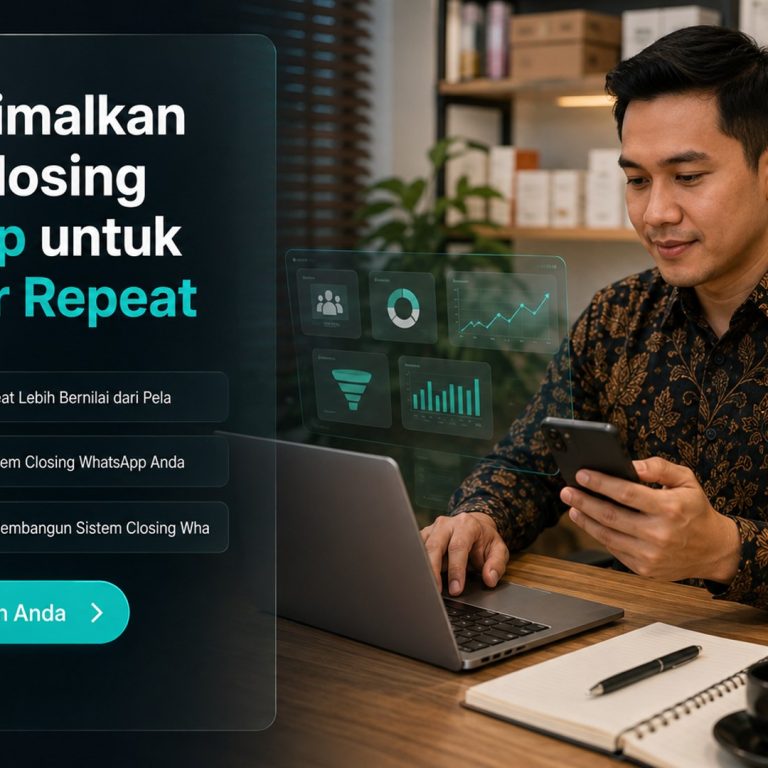 Mengoptimalkan Sistem Closing WhatsApp untuk Customer Repeat