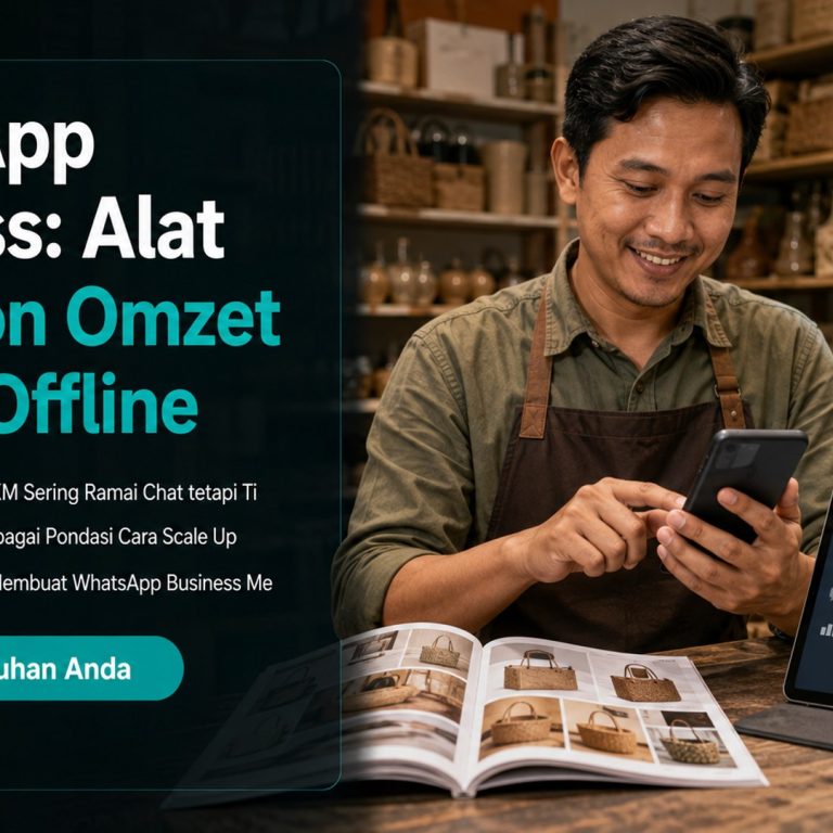 WhatsApp Business: Alat Powerton Omzet UMKM Offline