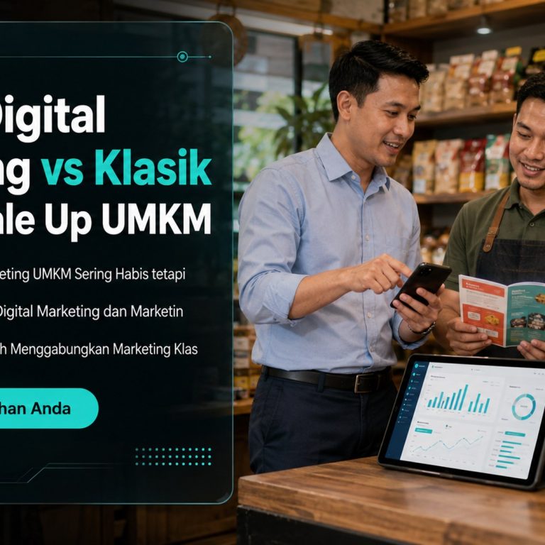 Energi Digital Marketing vs Klasik dalam Scale Up UMKM