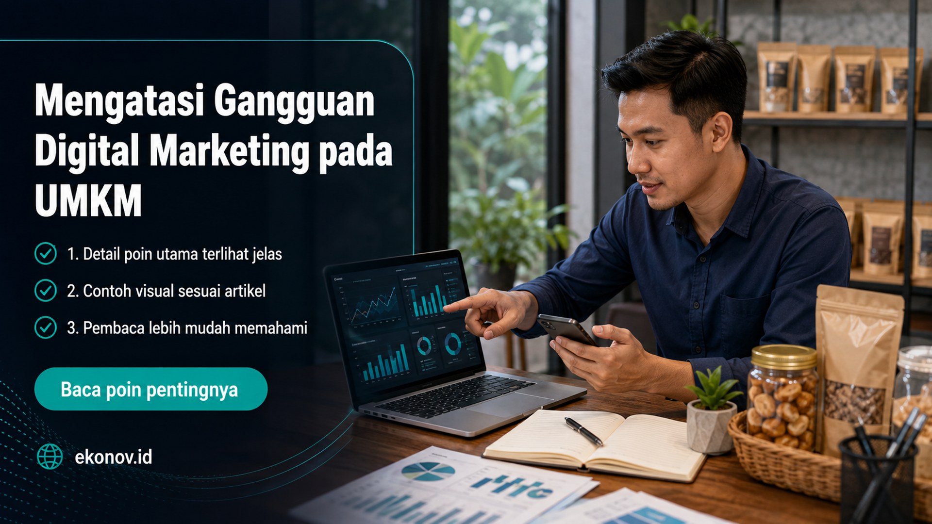Ilustrasi cara mendapatkan pelanggan dari google - Mengatasi Gangguan Digital Marketing pada UMKM