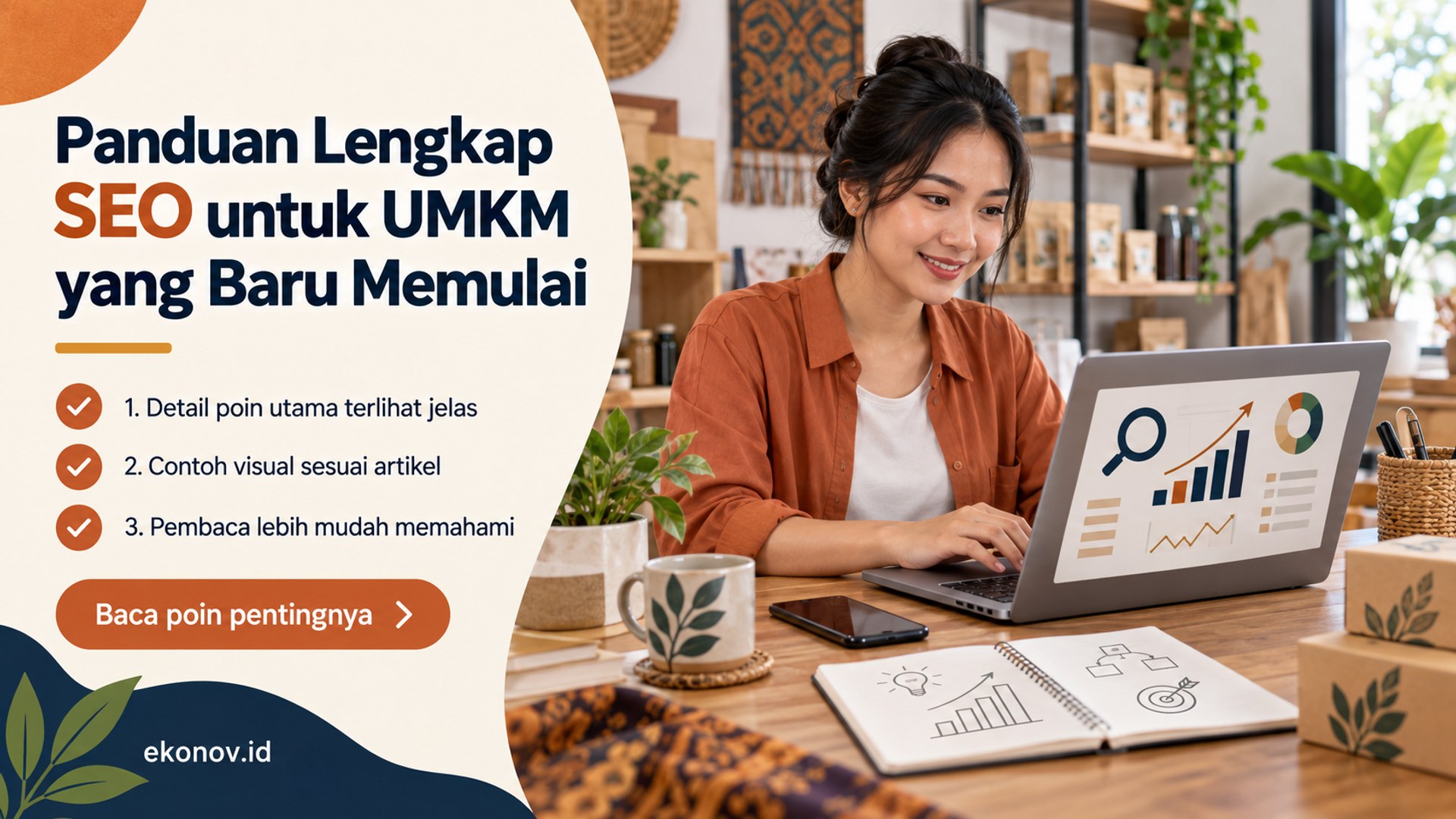 Ilustrasi cara mendapatkan pelanggan dari google - Panduan Lengkap SEO untuk UMKM yang Baru Memulai