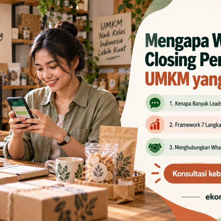 Mengapa WhatsApp Closing Penting bagi UMKM yang Ingin Laku
