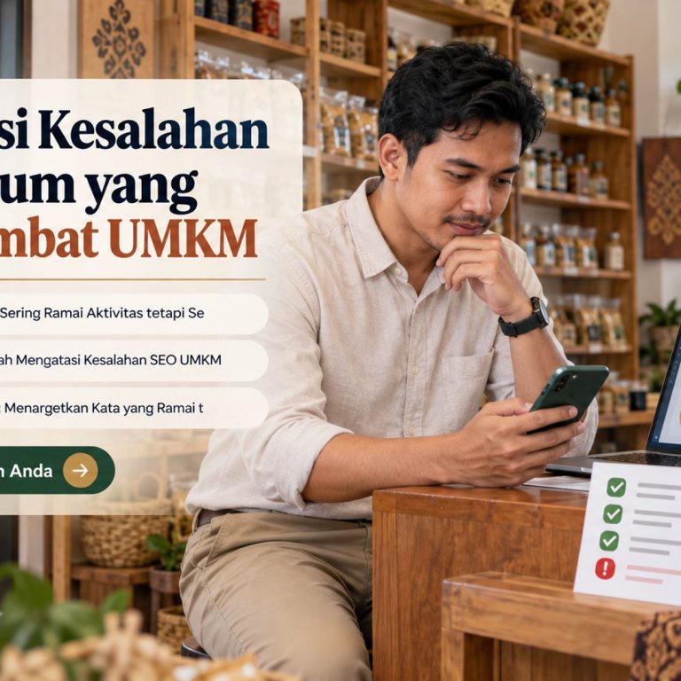 Mengatasi Kesalahan SEO Umum yang Menghambat UMKM