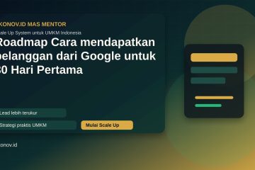 Roadmap cara mendapatkan pelanggan dari google untuk 30 Hari Pertama