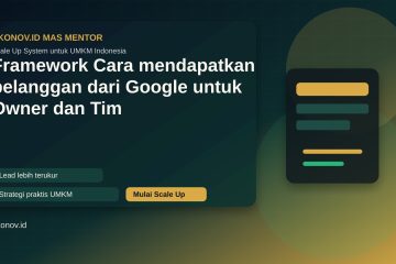 Framework cara mendapatkan pelanggan dari google untuk Owner dan Tim