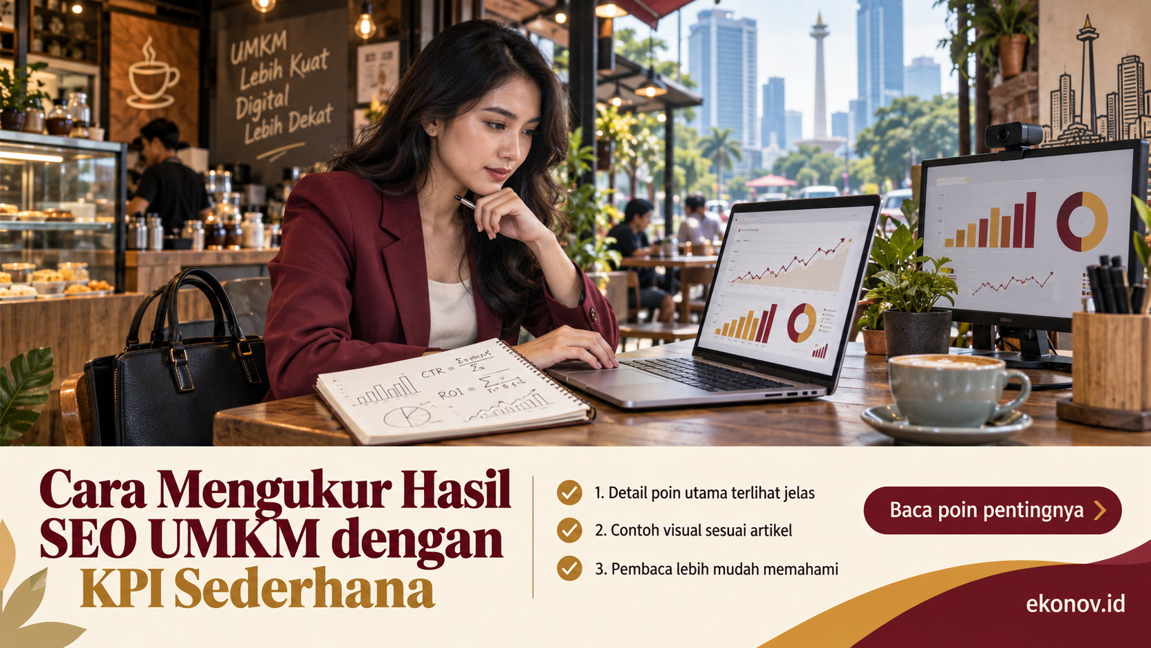 Ilustrasi cara mendapatkan pelanggan dari google - Cara Mengukur Hasil SEO UMKM dengan KPI Sederhana
