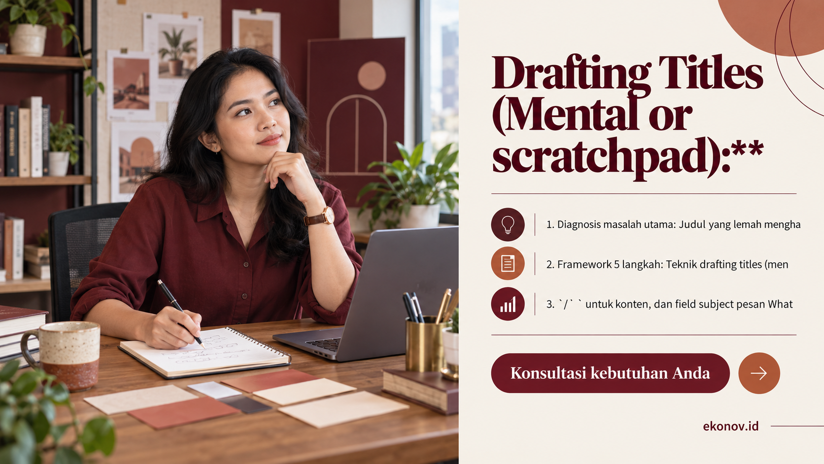 cara mendapatkan pelanggan dari google - Drafting Titles (Mental or scratchpad):**
